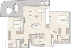 2 bedroom apartment